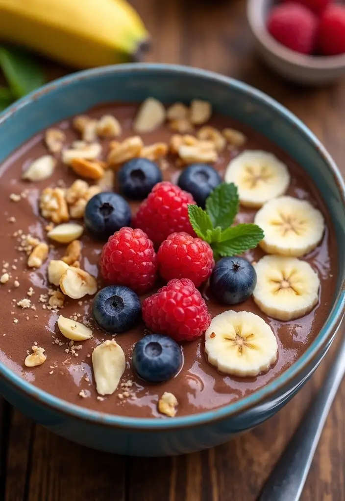 30+ Autoimmune Paleo Crockpot Recipes for Effortless Healing Meals 125 30+ Autoimmune Paleo Crockpot Recipes for Effortless Healing Meals - 19. Chocolate Banana Smoothie Bowl