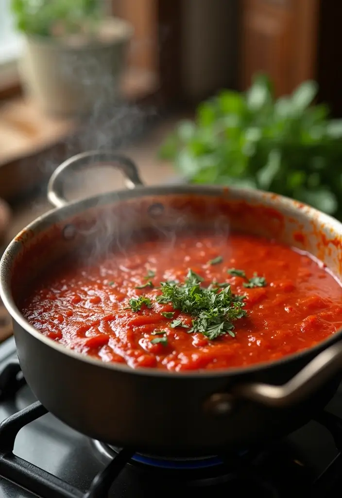 30+ High Protein Paleo Recipes for Strength and Energy - 16. Paleo-Friendly Marinara Sauce