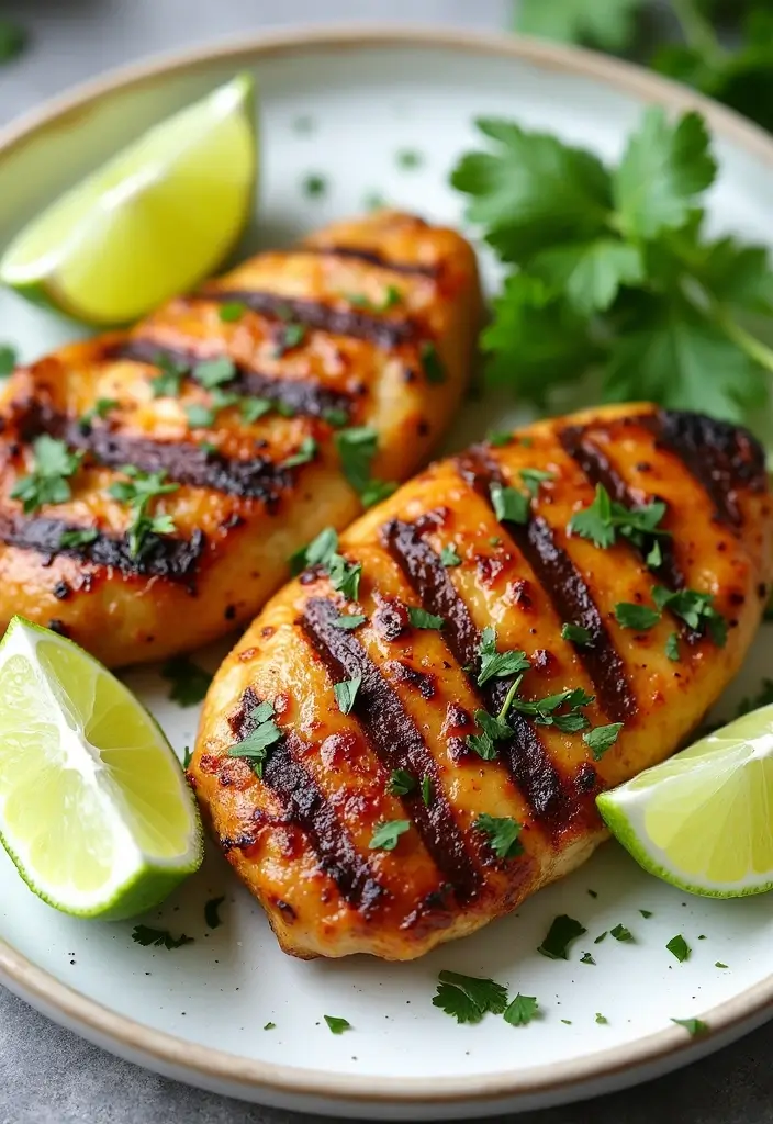 30+ High Protein Paleo Recipes for Strength and Energy - 28. Cilantro Lime Chicken