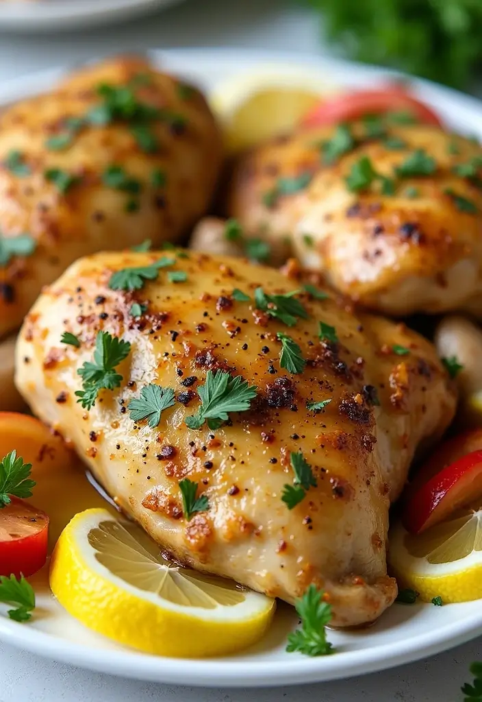 30+ Instant Pot Recipes Perfect for Paleo and Whole30 Meals - 1. Lemon Garlic Chicken Thighs