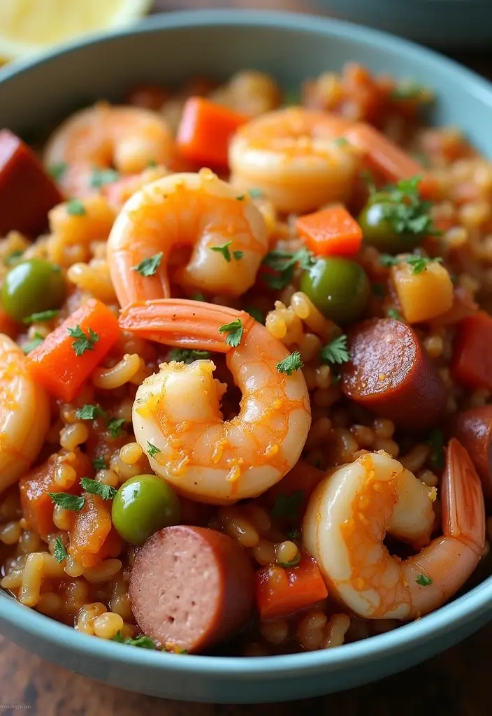 30+ Instant Pot Recipes Perfect for Paleo and Whole30 Meals - 16. Instant Pot Jambalaya