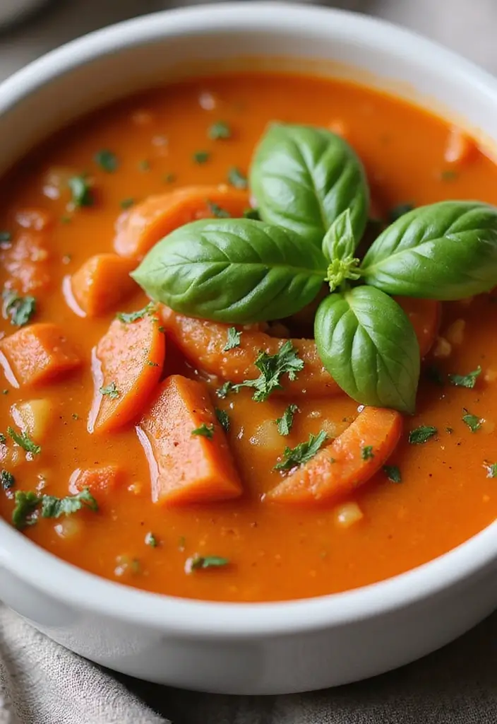 30+ Instant Pot Recipes Perfect for Paleo and Whole30 Meals - 18. Instant Pot Tomato Basil Soup