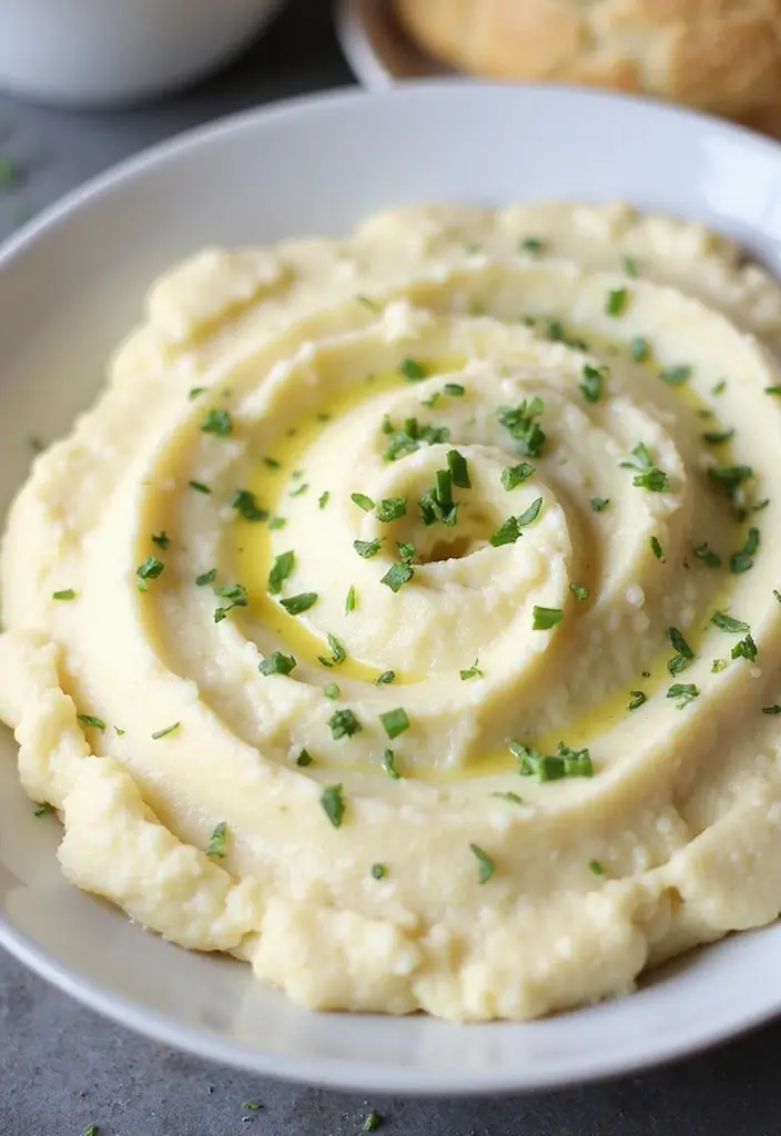 30+ Instant Pot Recipes Perfect for Paleo and Whole30 Meals - 22. Instant Pot Garlic Mashed Cauliflower
