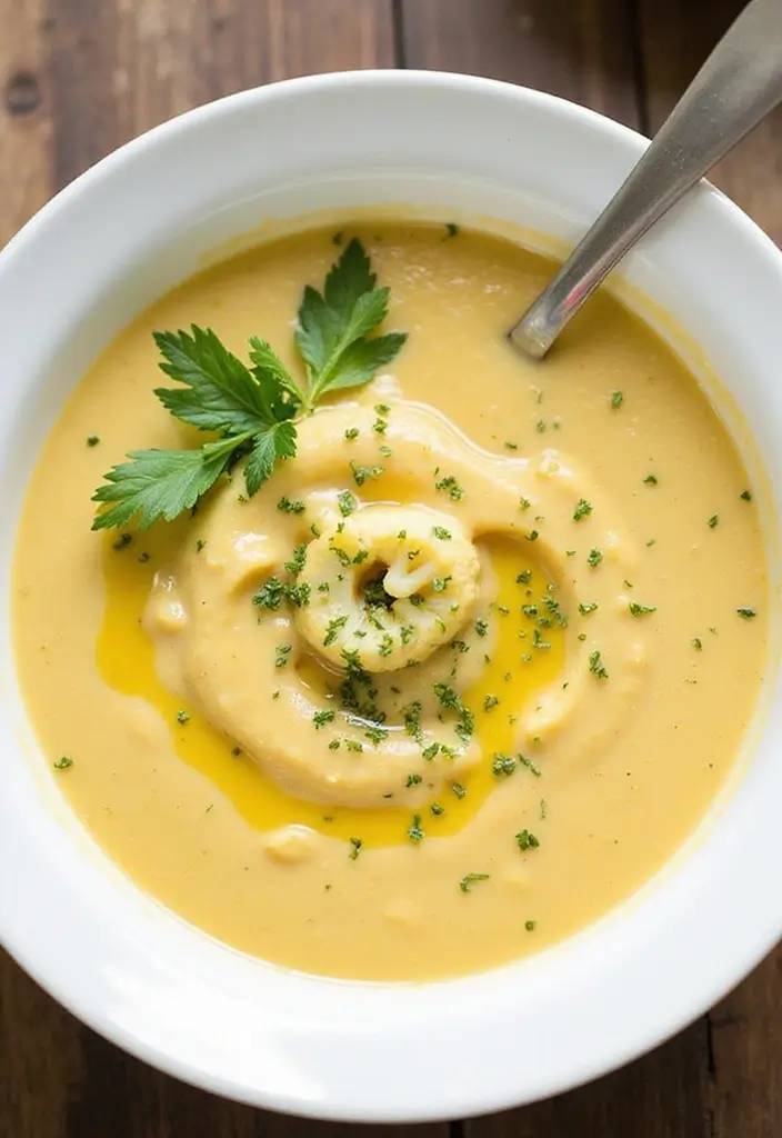 30+ Instant Pot Recipes Perfect for Paleo and Whole30 Meals - 8. Instant Pot Cauliflower Soup