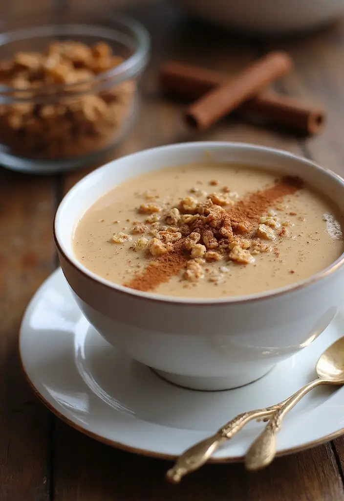 30+ Low Carb Paleo Breakfast Recipes to Start Your Day Right - 25. Chai Spice Smoothie Bowl