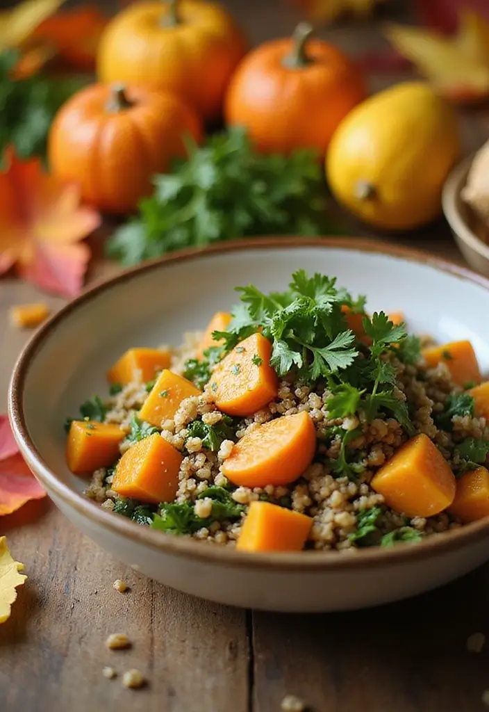 30+ Paleo Butternut Squash Recipes for Cozy Dinners 55 30+ Paleo Butternut Squash Recipes for Cozy Dinners - 11. Butternut Squash and Quinoa Salad