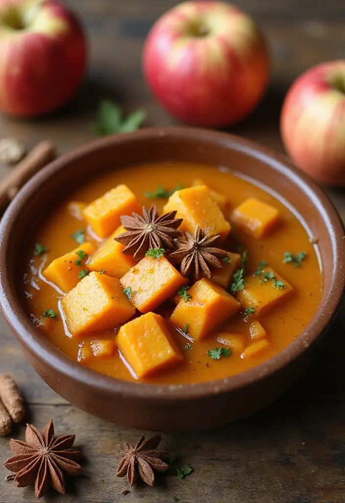 30+ Paleo Butternut Squash Recipes for Cozy Dinners 6 30+ Paleo Butternut Squash Recipes for Cozy Dinners - 2. Spiced Butternut Squash & Apple Stew
