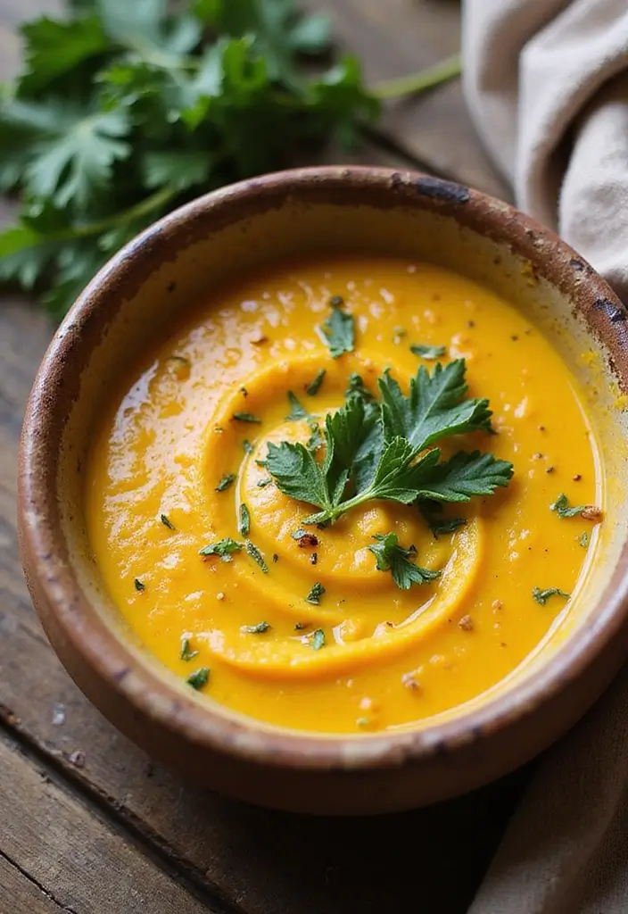 30+ Paleo Butternut Squash Recipes for Cozy Dinners 16 30+ Paleo Butternut Squash Recipes for Cozy Dinners - 4. Butternut Squash and Kale Soup