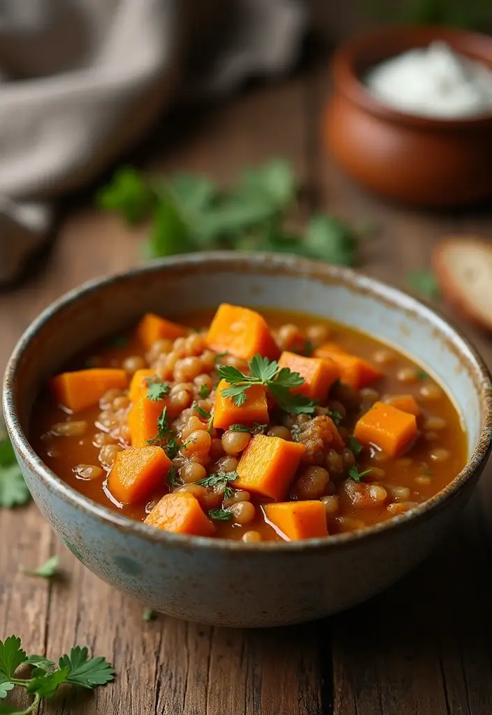 30+ Paleo Butternut Squash Recipes for Cozy Dinners 43 30+ Paleo Butternut Squash Recipes for Cozy Dinners - 9. Butternut Squash and Lentil Stew