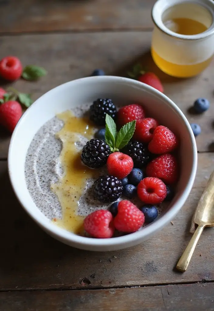 30+ Paleo Chia Seed Recipes for Breakfast and Snacks 1 30+ Paleo Chia Seed Recipes for Breakfast and Snacks - 1. Classic Chia Seed Pudding