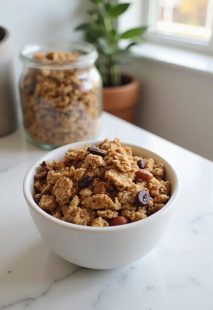 30+ Paleo Chia Seed Recipes for Breakfast and Snacks 66 30+ Paleo Chia Seed Recipes for Breakfast and Snacks - 12. Chia Seed Granola