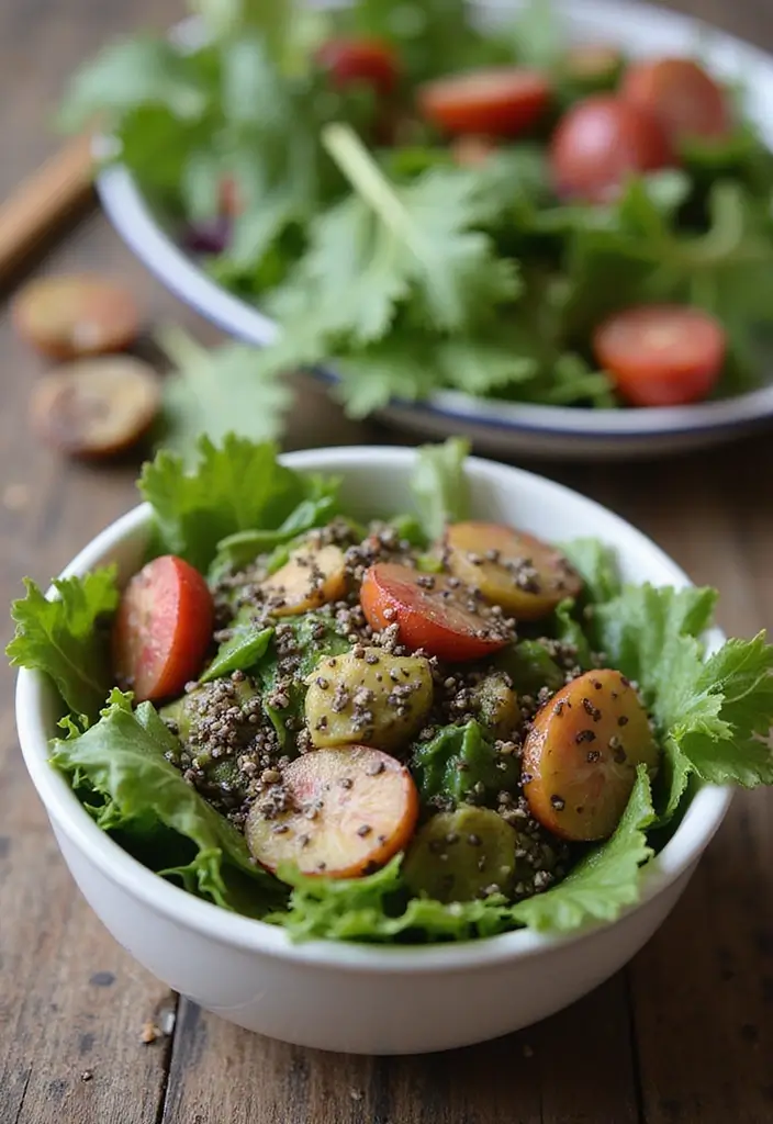 30+ Paleo Chia Seed Recipes for Breakfast and Snacks 135 30+ Paleo Chia Seed Recipes for Breakfast and Snacks - 23. Chia Seed Salad Dressing