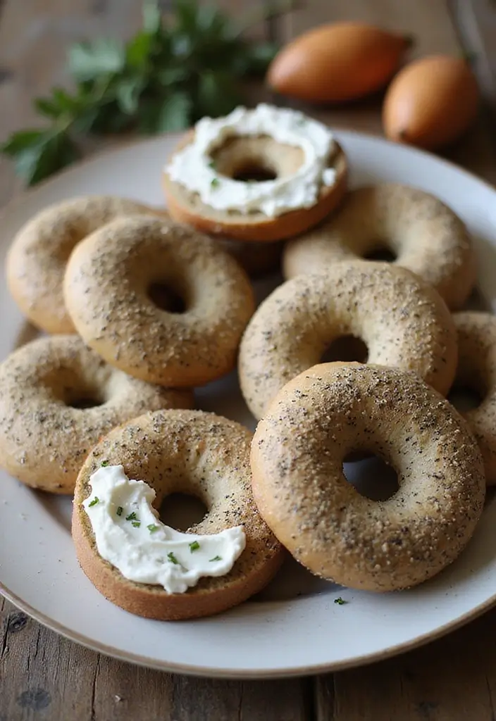 30+ Paleo Chia Seed Recipes for Breakfast and Snacks 142 30+ Paleo Chia Seed Recipes for Breakfast and Snacks - 24. Chia Seed Bagels