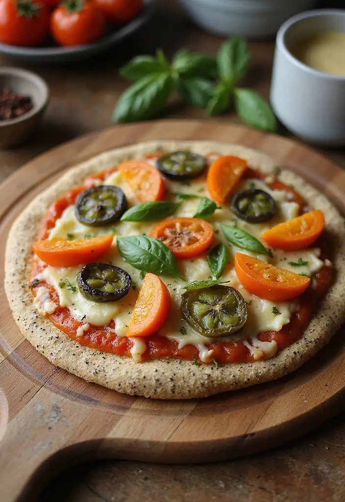 30+ Paleo Chia Seed Recipes for Breakfast and Snacks 163 30+ Paleo Chia Seed Recipes for Breakfast and Snacks - 27. Chia Seed Pizza Crust