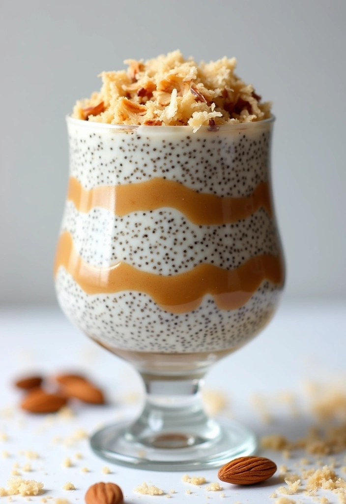 30+ Paleo Chia Seed Recipes for Breakfast and Snacks 49 30+ Paleo Chia Seed Recipes for Breakfast and Snacks - 9. Almond Joy Chia Seed Parfait