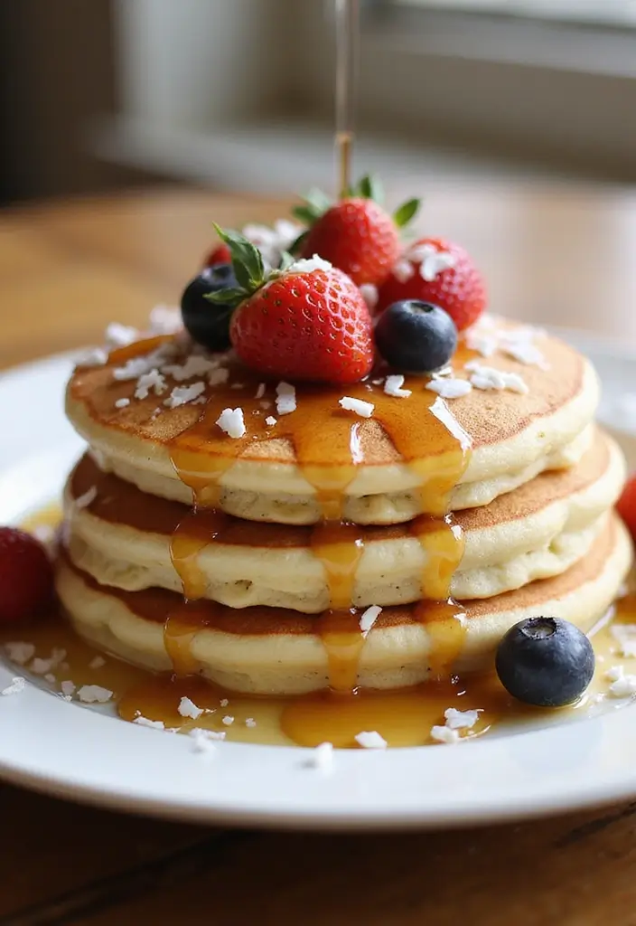 30+ Paleo Coconut Flour Recipes for Baking and Beyond 8 30+ Paleo Coconut Flour Recipes for Baking and Beyond - 2. Coconut Flour Pancakes
