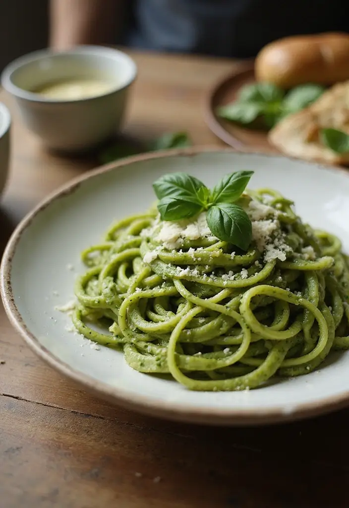 30+ Paleo Coconut Flour Recipes for Baking and Beyond 116 30+ Paleo Coconut Flour Recipes for Baking and Beyond - 20. Coconut Flour Pesto Pasta