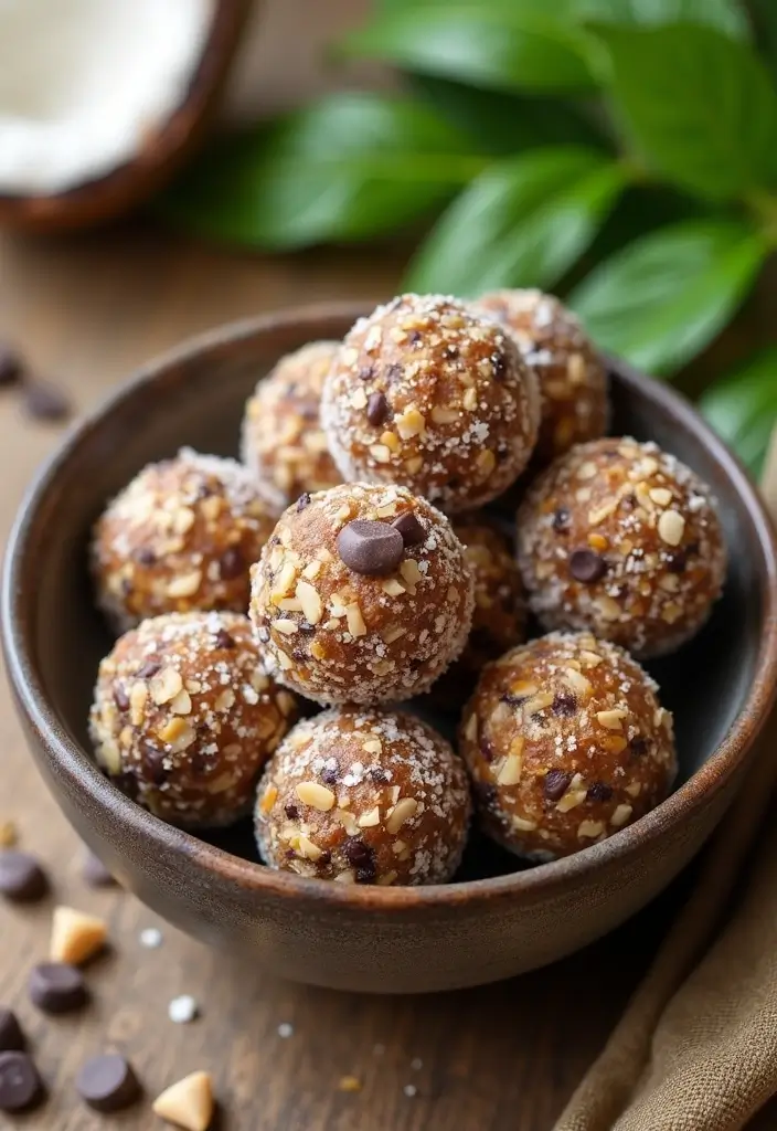 30+ Paleo Coconut Flour Recipes for Baking and Beyond 32 30+ Paleo Coconut Flour Recipes for Baking and Beyond - 6. Coconut Flour Energy Bites