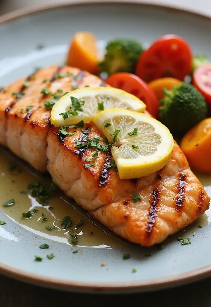 30+ Paleo Comfort Food Recipes for Every Craving 101 30+ Paleo Comfort Food Recipes for Every Craving - 17. Lemon Herb Grilled Salmon