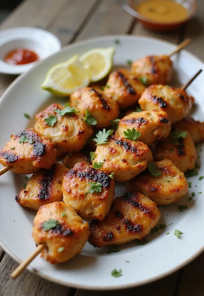 30+ Paleo Comfort Food Recipes for Every Craving 108 30+ Paleo Comfort Food Recipes for Every Craving - 18. Ranch Chicken Skewers