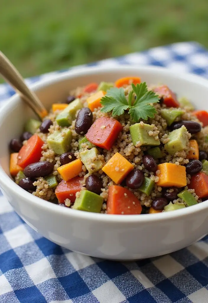 30+ Paleo Comfort Food Recipes for Every Craving 146 30+ Paleo Comfort Food Recipes for Every Craving - 24. Quinoa and Black Bean Salad