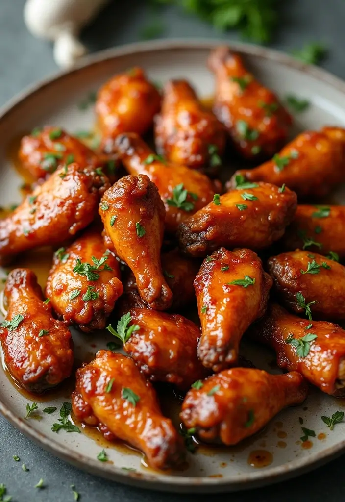 30+ Paleo Comfort Food Recipes for Every Craving 153 30+ Paleo Comfort Food Recipes for Every Craving - 25. Honey Garlic Chicken Wings