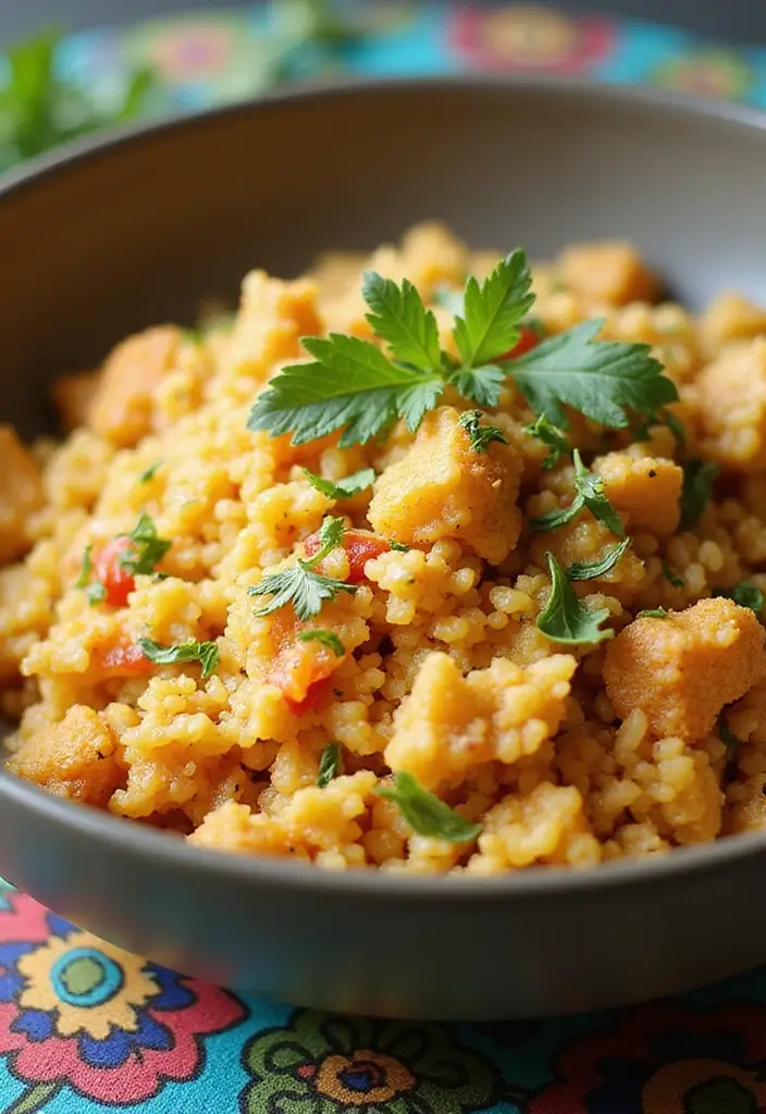 30+ Paleo Comfort Food Recipes for Every Craving 158 30+ Paleo Comfort Food Recipes for Every Craving - 26. Spanish Cauliflower Rice
