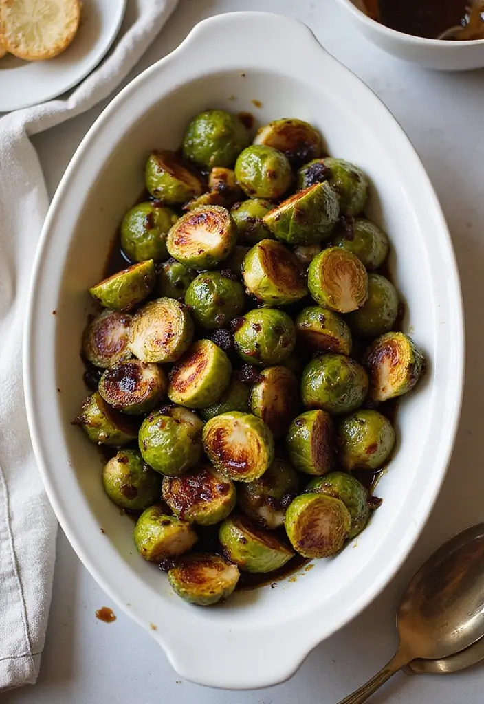30+ Paleo Comfort Food Recipes for Every Craving 165 30+ Paleo Comfort Food Recipes for Every Craving - 27. Balsamic Glazed Brussels Sprouts