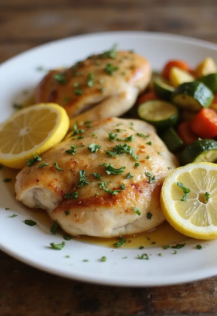 30+ Paleo Comfort Food Recipes for Every Craving 23 30+ Paleo Comfort Food Recipes for Every Craving - 5. Baked Lemon Garlic Chicken
