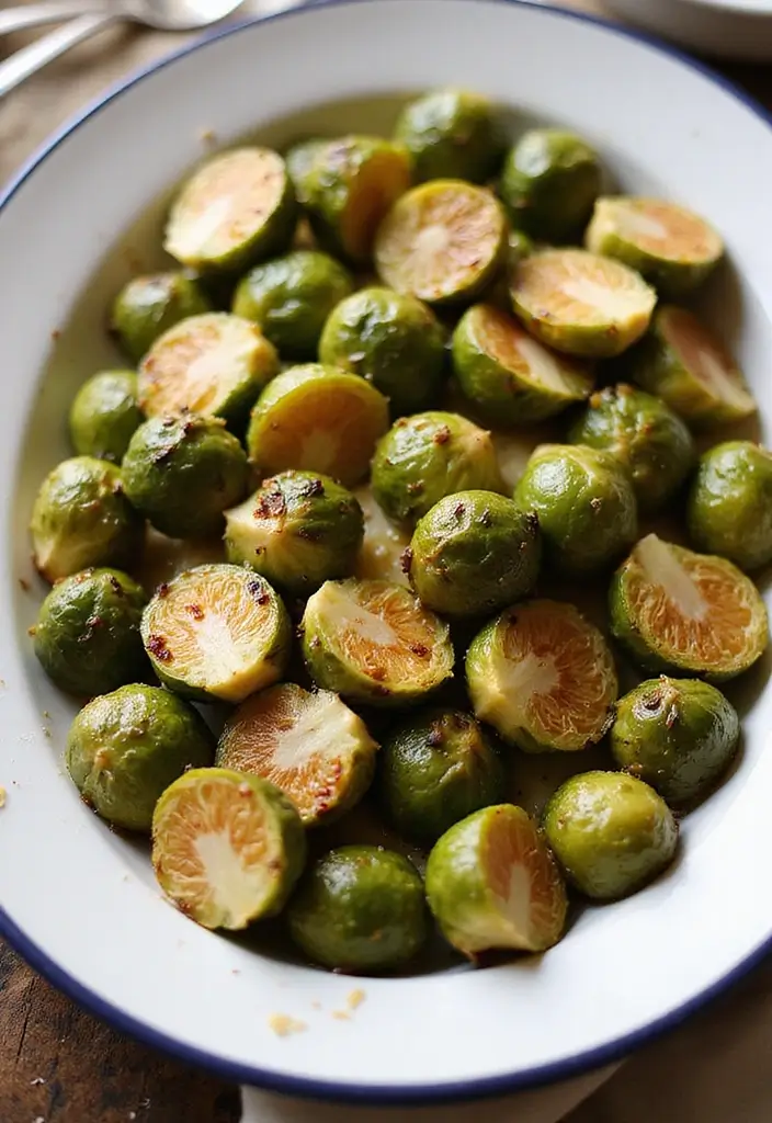 30+ Paleo Comfort Food Recipes for Every Craving 33 30+ Paleo Comfort Food Recipes for Every Craving - 7. Garlic Butter Brussels Sprouts
