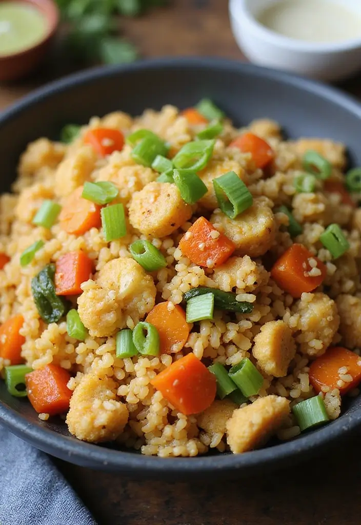 30+ Paleo Comfort Food Recipes for Every Craving 47 30+ Paleo Comfort Food Recipes for Every Craving - 9. Cauliflower Fried Rice