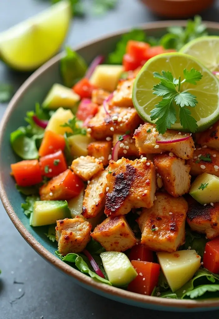30+ Paleo Diet Dinner Recipes for Every Night of the Week 51 30+ Paleo Diet Dinner Recipes for Every Night of the Week - 11. Chicken Fajita Salad