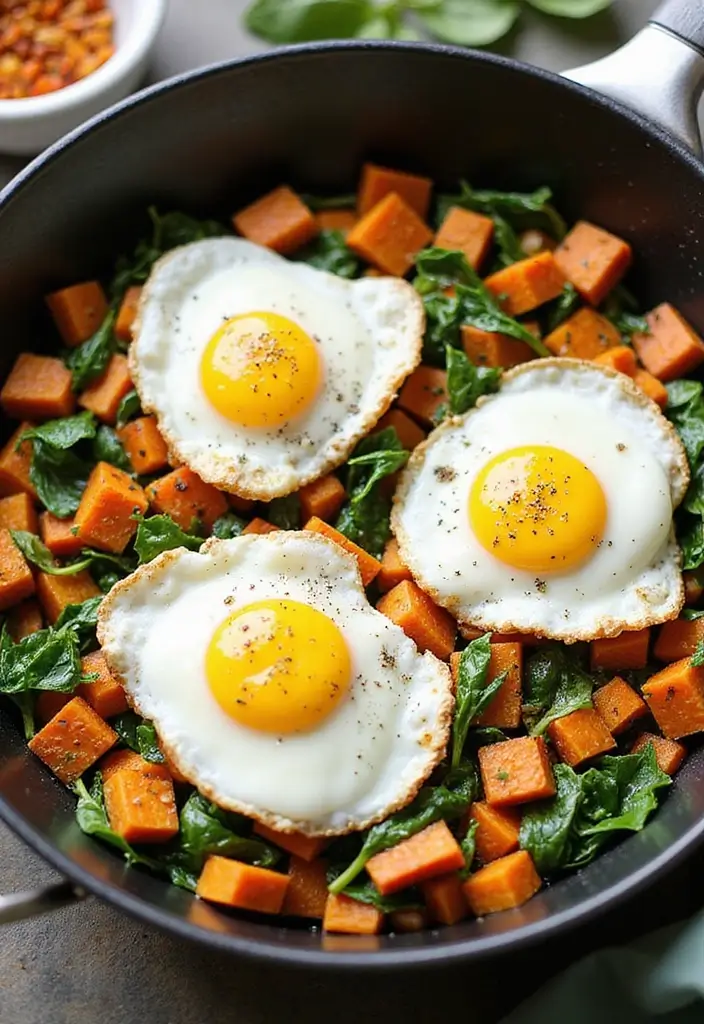 30+ Paleo Diet Dinner Recipes for Every Night of the Week 8 30+ Paleo Diet Dinner Recipes for Every Night of the Week - 2. Sweet Potato and Spinach Hash