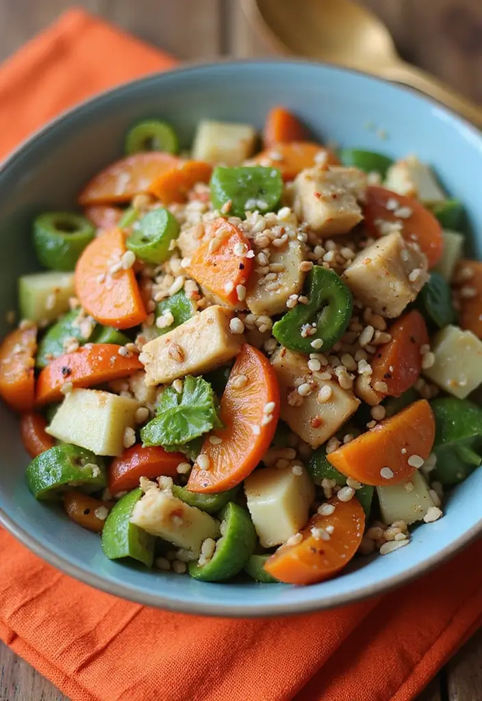30+ Paleo Diet Dinner Recipes for Every Night of the Week 113 30+ Paleo Diet Dinner Recipes for Every Night of the Week - 23. Asian Chicken Salad