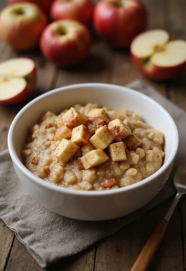 30+ Paleo Gluten Free Crockpot Recipes for Effortless Meals - 15. Apple Cinnamon Oatmeal