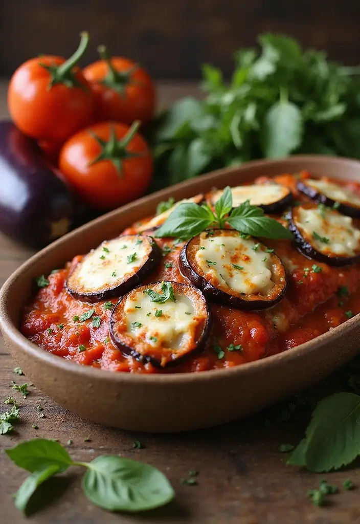 30+ Paleo Gluten Free Crockpot Recipes for Effortless Meals - 18. Eggplant Parmesan
