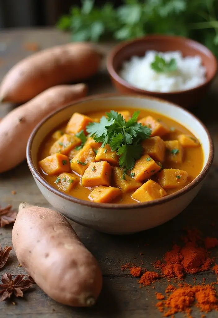 30+ Paleo Gluten Free Crockpot Recipes for Effortless Meals - 2. Sweet Potato Chicken Curry
