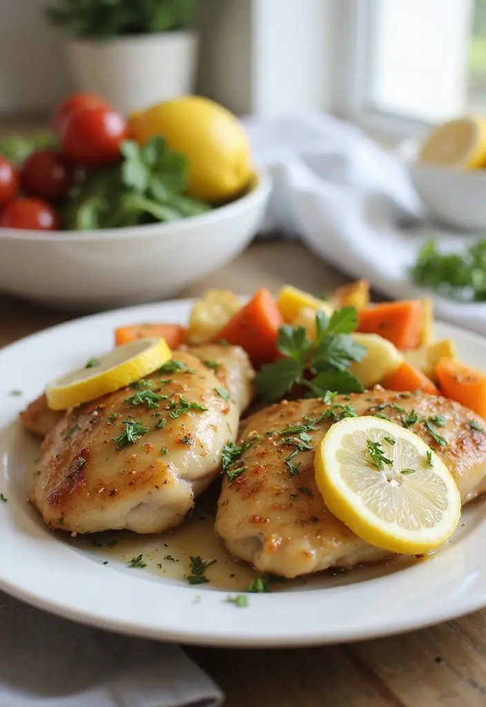 30+ Paleo Gluten Free Crockpot Recipes for Effortless Meals - 23. Lemon Rosemary Chicken Thighs