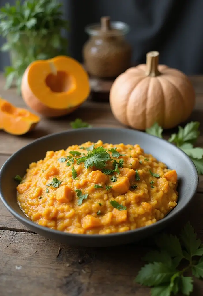 30+ Paleo Gluten Free Crockpot Recipes for Effortless Meals - 24. Butternut Squash Risotto