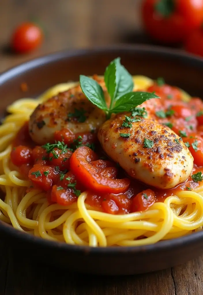 30+ Paleo Gluten Free Crockpot Recipes for Effortless Meals - 29. Chicken Cacciatore