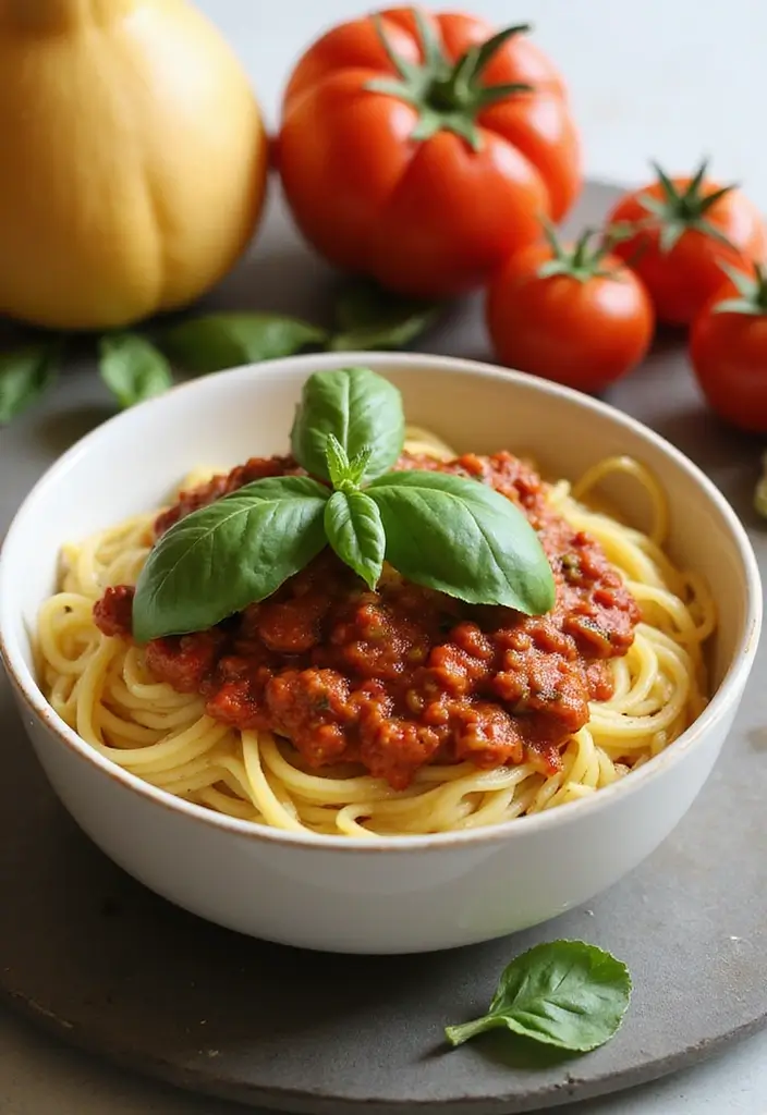 30+ Paleo Gluten Free Crockpot Recipes for Effortless Meals - 8. Spaghetti Squash Bolognese