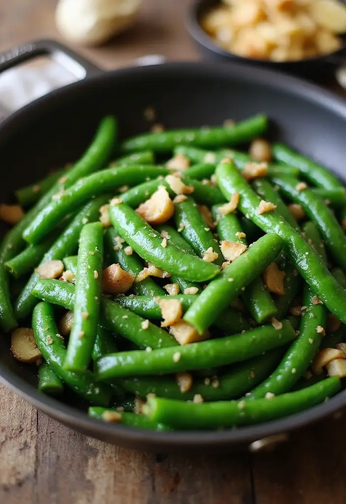 30+ Paleo Green Bean Recipes for Fresh and Healthy Sides 1 30+ Paleo Green Bean Recipes for Fresh and Healthy Sides - 1. Garlic Butter Green Beans