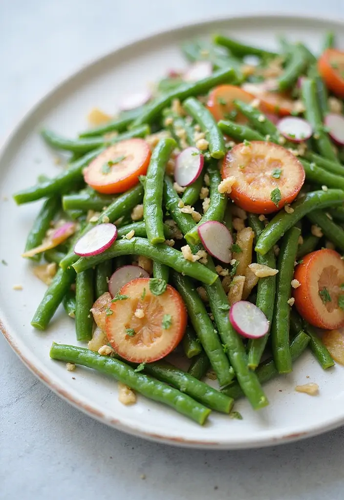 30+ Paleo Green Bean Recipes for Fresh and Healthy Sides 57 30+ Paleo Green Bean Recipes for Fresh and Healthy Sides - 11. Green Bean and Radish Salad