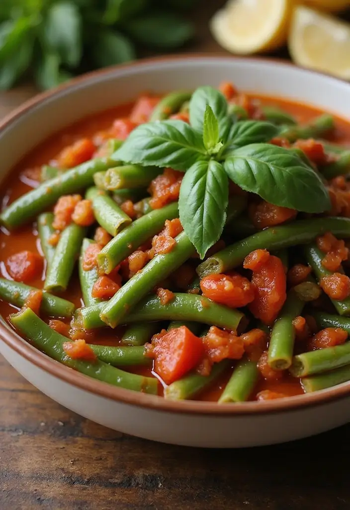 30+ Paleo Green Bean Recipes for Fresh and Healthy Sides 72 30+ Paleo Green Bean Recipes for Fresh and Healthy Sides - 14. Green Beans with Tomato Sauce