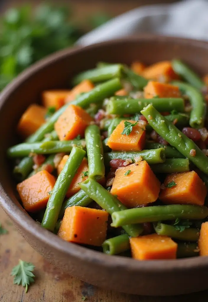30+ Paleo Green Bean Recipes for Fresh and Healthy Sides 94 30+ Paleo Green Bean Recipes for Fresh and Healthy Sides - 18. Green Bean and Sweet Potato Hash