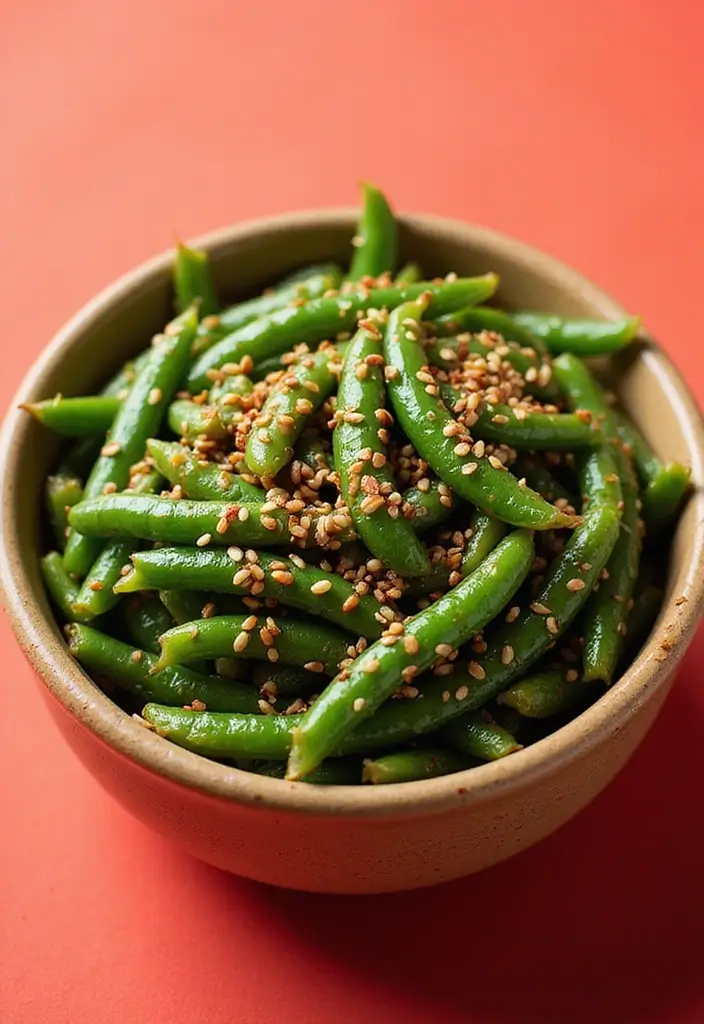 30+ Paleo Green Bean Recipes for Fresh and Healthy Sides 20 30+ Paleo Green Bean Recipes for Fresh and Healthy Sides - 4. Spicy Sesame Green Beans