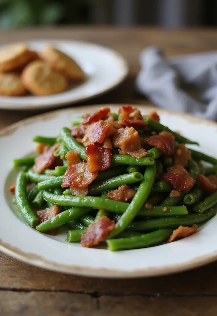 30+ Paleo Green Bean Recipes for Fresh and Healthy Sides 27 30+ Paleo Green Bean Recipes for Fresh and Healthy Sides - 5. Green Bean and Bacon Stir Fry
