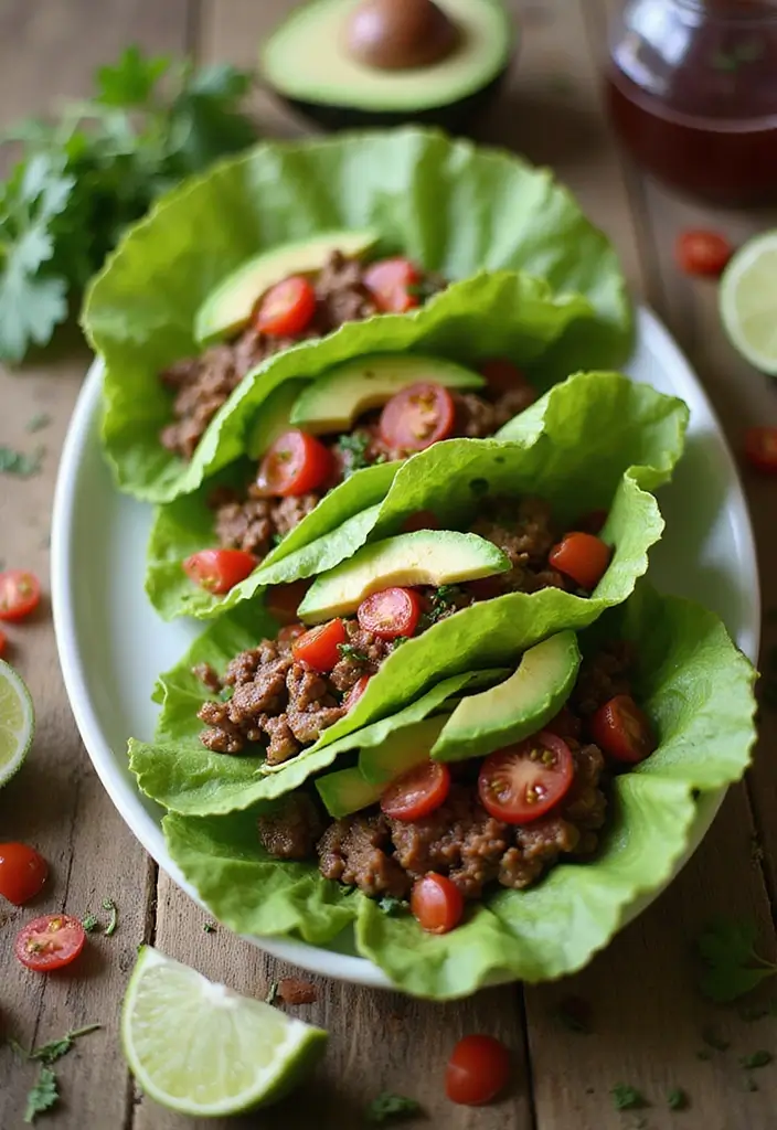 30+ Paleo Ground Beef Recipes for Simple Healthy Meals 1 30+ Paleo Ground Beef Recipes for Simple Healthy Meals - 1. Zesty Paleo Beef Tacos