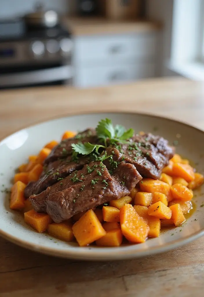 30+ Paleo Ground Beef Recipes for Simple Healthy Meals 98 30+ Paleo Ground Beef Recipes for Simple Healthy Meals - 18. Beef and Sweet Potato Hash