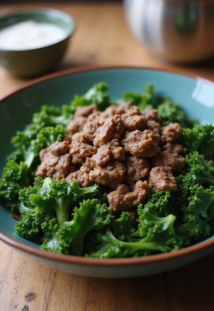 30+ Paleo Ground Beef Recipes for Simple Healthy Meals 156 30+ Paleo Ground Beef Recipes for Simple Healthy Meals - 28. Beef and Kale Stir-Fry